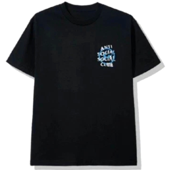 Anti Social Social Club Black Fragment T-Shirt XL - Picture 1 of 3